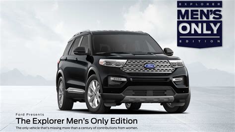 ford explorer men's edition